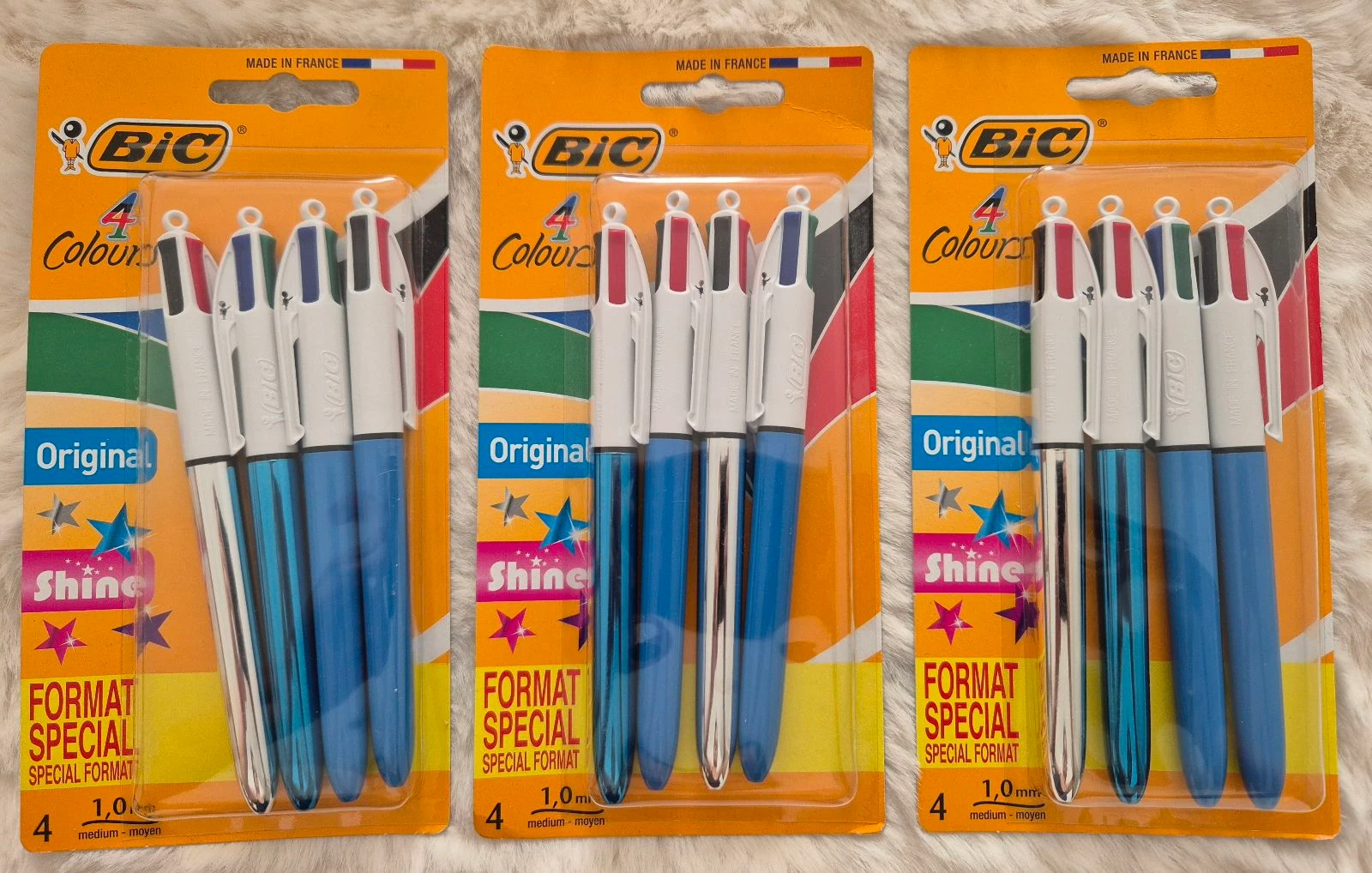 Stylos 4 couleurs 